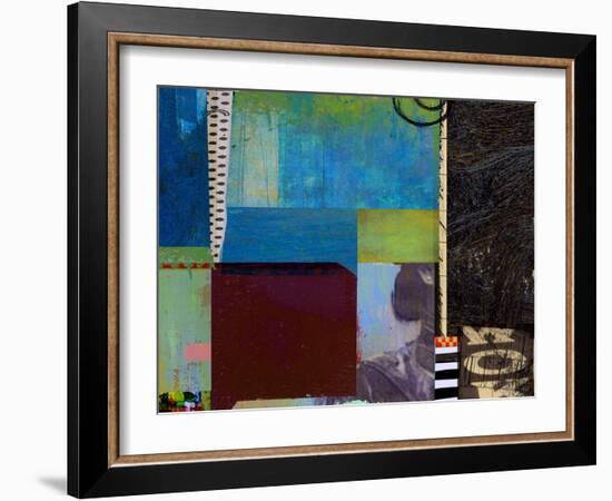 Abstract Stir Fry-Ricki Mountain-Framed Art Print