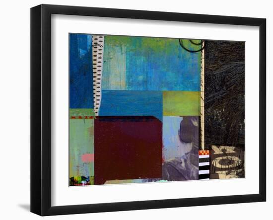 Abstract Stir Fry-Ricki Mountain-Framed Art Print