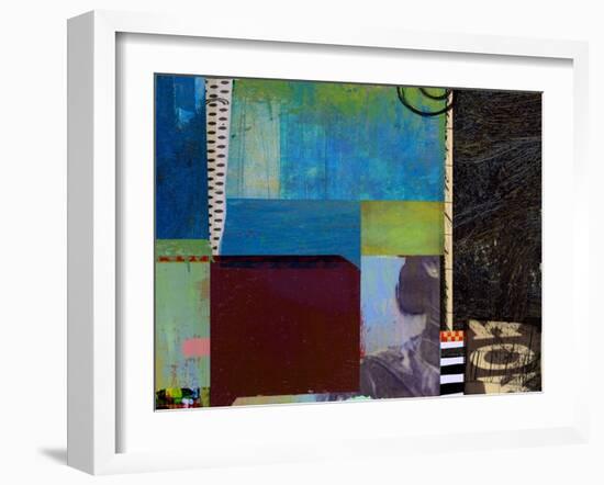 Abstract Stir Fry-Ricki Mountain-Framed Art Print