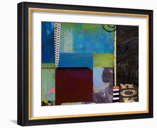 Abstract Stir Fry-Ricki Mountain-Framed Art Print