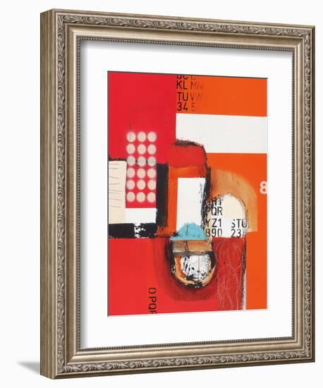 Abstract Story 2-Natasha Barnes-Framed Art Print