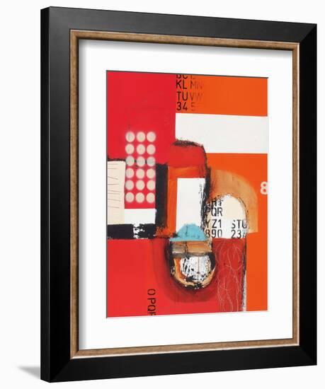 Abstract Story 2-Natasha Barnes-Framed Art Print