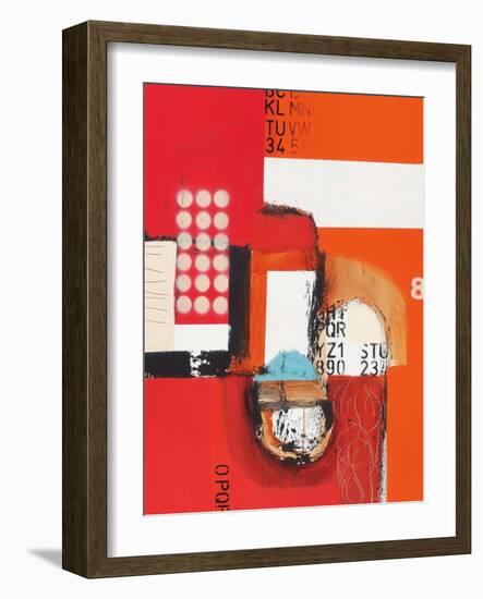 Abstract Story 2-Natasha Barnes-Framed Art Print