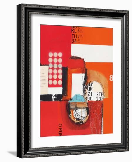 Abstract Story 2-Natasha Barnes-Framed Art Print