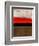 Abstract Stripe Theme Brown-NaxArt-Framed Art Print