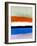 Abstract Stripe Theme White and Black-NaxArt-Framed Art Print