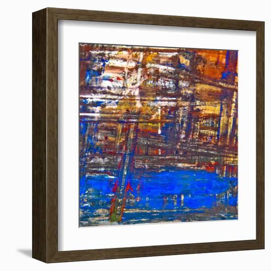 Abstract Stripes, no. 5-Jean-François Dupuis-Framed Art Print