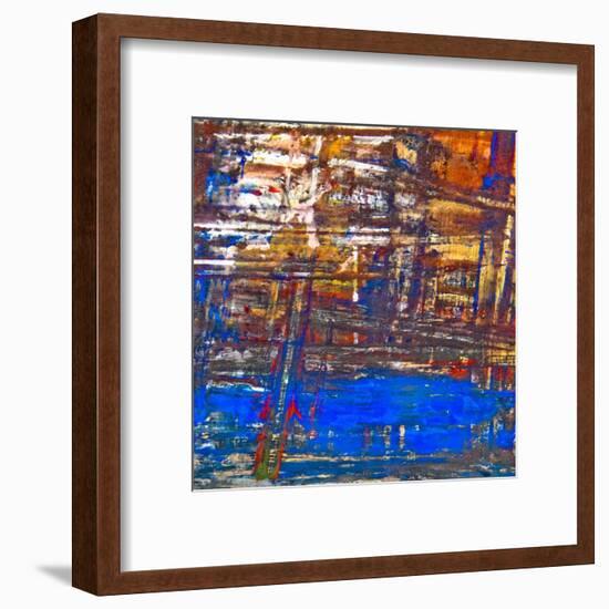 Abstract Stripes, no. 5-Jean-François Dupuis-Framed Art Print