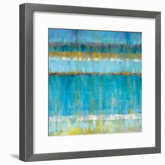 Abstract Stripes-Danhui Nai-Framed Art Print