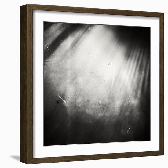 Abstract Sunlight on Film-donatas1205-Framed Art Print