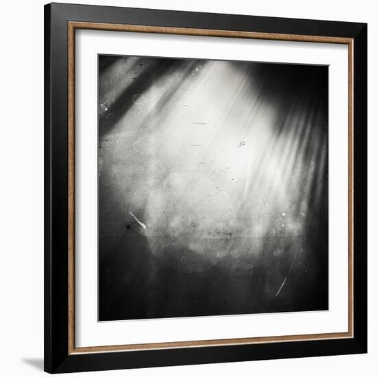 Abstract Sunlight on Film-donatas1205-Framed Art Print