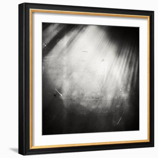 Abstract Sunlight on Film-donatas1205-Framed Art Print