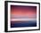 Abstract Sunset-Savanah Plank-Framed Photo