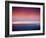 Abstract Sunset-Savanah Plank-Framed Photo