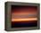 Abstract Sunset-Savanah Plank-Framed Stretched Canvas