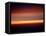 Abstract Sunset-Savanah Plank-Framed Stretched Canvas