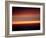 Abstract Sunset-Savanah Plank-Framed Photo