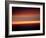 Abstract Sunset-Savanah Plank-Framed Photo