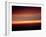 Abstract Sunset-Savanah Plank-Framed Photo