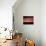 Abstract Sunset-Savanah Plank-Mounted Photo displayed on a wall