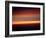 Abstract Sunset-Savanah Plank-Framed Photo