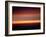 Abstract Sunset-Savanah Plank-Framed Photo