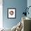 Abstract Sushi Roll-null-Framed Art Print displayed on a wall