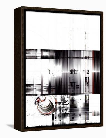 Abstract Techno Design-Hisoka-Framed Stretched Canvas
