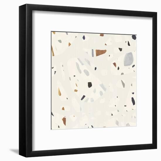 Abstract Terazzo I-Victoria Borges-Framed Art Print