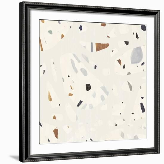 Abstract Terazzo I-Victoria Borges-Framed Art Print