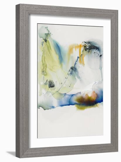 Abstract Terrain I-Sisa Jasper-Framed Art Print