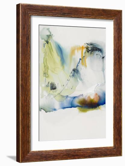 Abstract Terrain I-Sisa Jasper-Framed Art Print