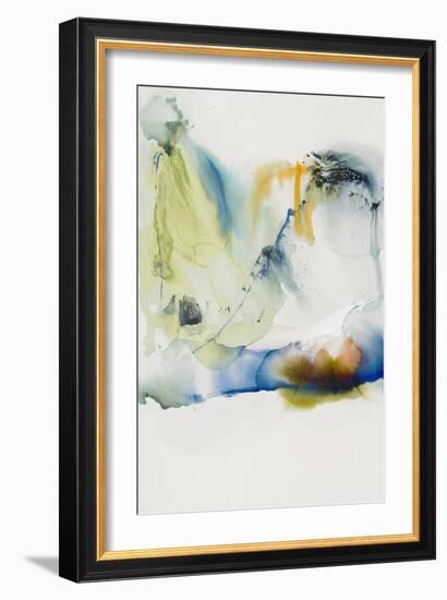 Abstract Terrain I-Sisa Jasper-Framed Art Print