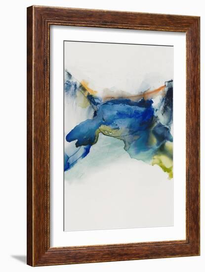 Abstract Terrain II-Sisa Jasper-Framed Art Print