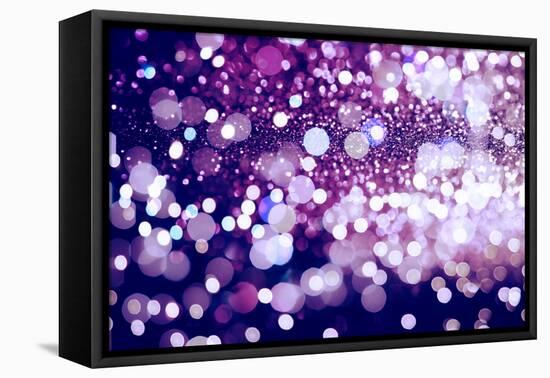 Abstract Texture, Light Bokeh Background-Maximusnd-Framed Premier Image Canvas