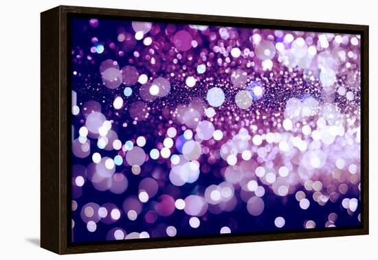 Abstract Texture, Light Bokeh Background-Maximusnd-Framed Premier Image Canvas