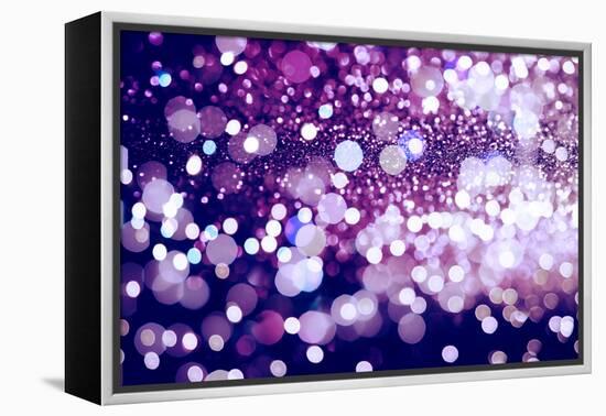 Abstract Texture, Light Bokeh Background-Maximusnd-Framed Premier Image Canvas