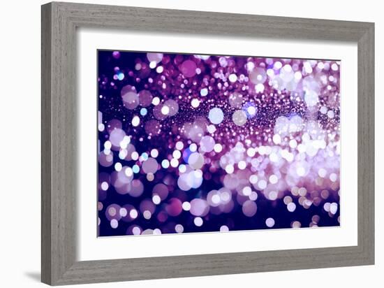 Abstract Texture, Light Bokeh Background-Maximusnd-Framed Photographic Print