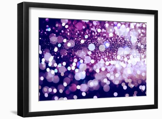 Abstract Texture, Light Bokeh Background-Maximusnd-Framed Photographic Print