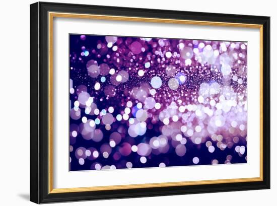 Abstract Texture, Light Bokeh Background-Maximusnd-Framed Photographic Print