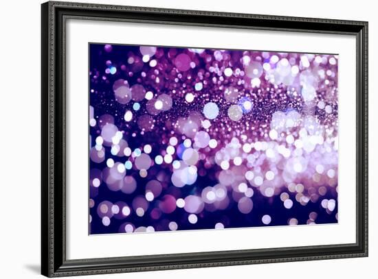 Abstract Texture, Light Bokeh Background-Maximusnd-Framed Photographic Print