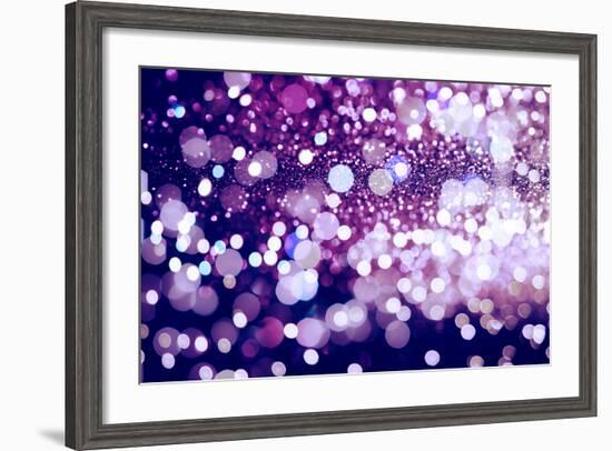 Abstract Texture, Light Bokeh Background-Maximusnd-Framed Photographic Print