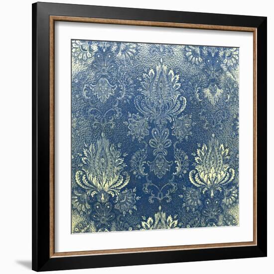 Abstract Textured Vintage Background-iulias-Framed Art Print