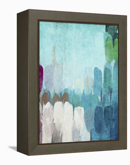 Abstract the Blues II-Irena Orlov-Framed Stretched Canvas