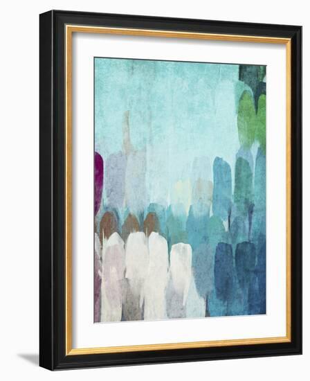 Abstract the Blues II-Irena Orlov-Framed Art Print