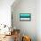 Abstract Tones Blue-David Moore-Framed Stretched Canvas displayed on a wall