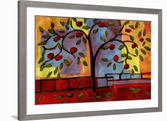 Abstract Tree I-Patty Baker-Framed Art Print