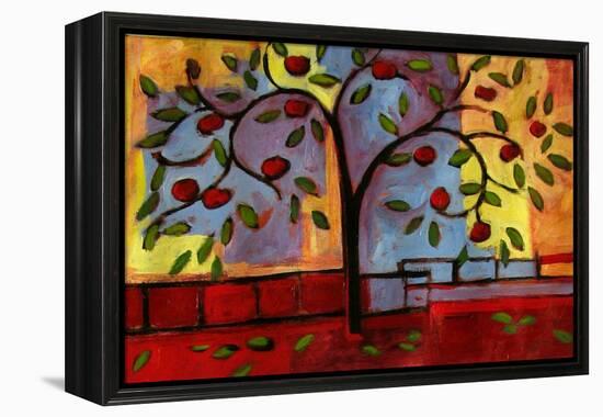 Abstract Tree I-Patty Baker-Framed Stretched Canvas