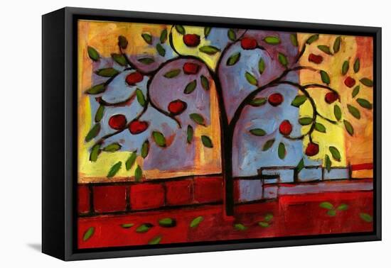 Abstract Tree I-Patty Baker-Framed Stretched Canvas