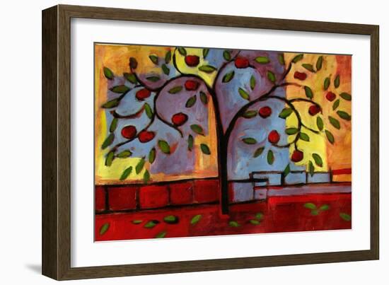 Abstract Tree I-Patty Baker-Framed Art Print